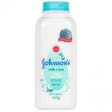 Johnsons Baby Powder Milk + Rice 100gr